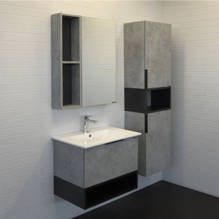 Comforty Тумба-умывальник Франкфурт 60 см 00-00004332 бетон светлый